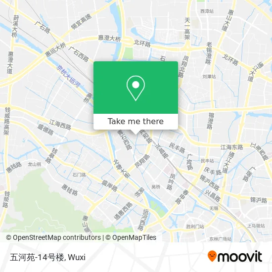 五河苑-14号楼 map