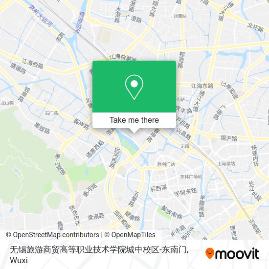 无锡旅游商贸高等职业技术学院城中校区-东南门 map