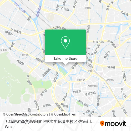 无锡旅游商贸高等职业技术学院城中校区-东南门 map