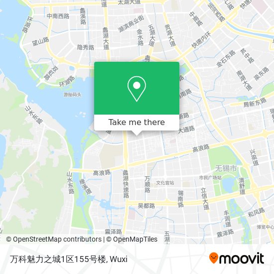 万科魅力之城1区155号楼 map