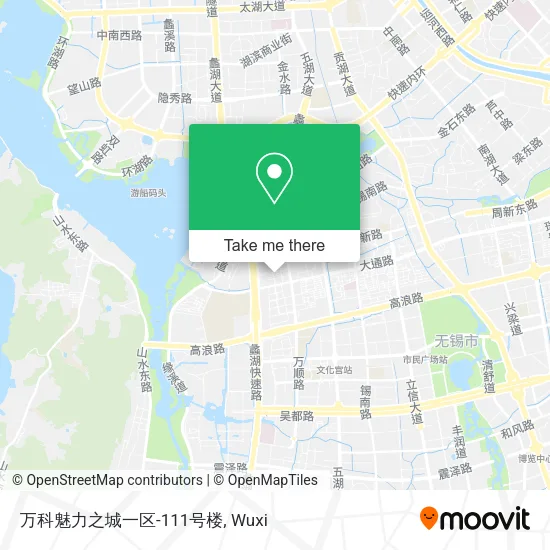 万科魅力之城一区-111号楼 map