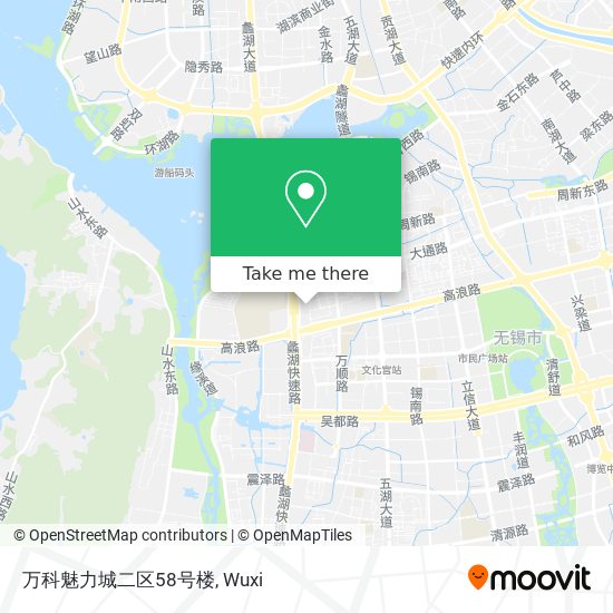 万科魅力城二区58号楼 map