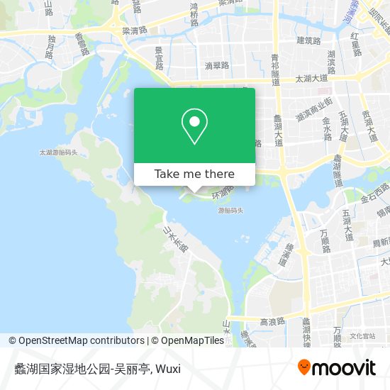 蠡湖国家湿地公园-吴丽亭 map