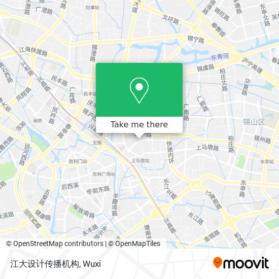 江大设计传播机构 map
