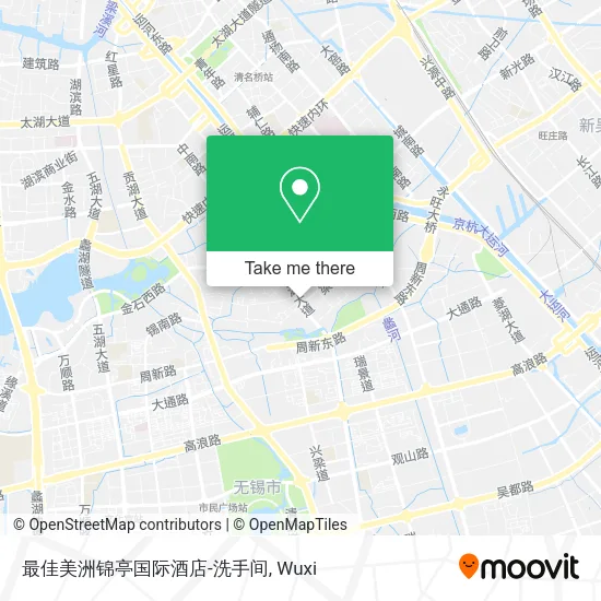 最佳美洲锦亭国际酒店-洗手间 map