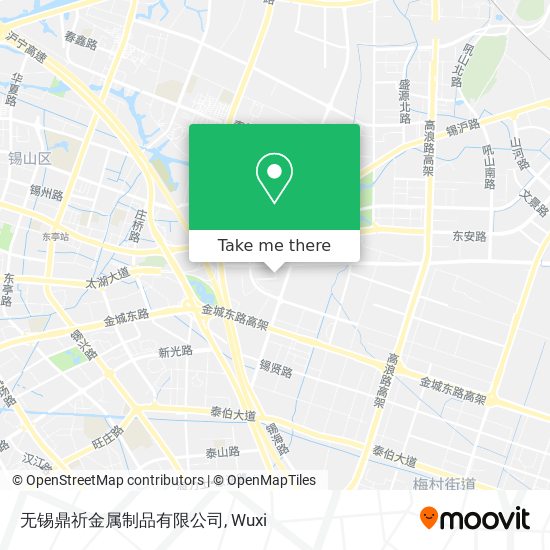 无锡鼎祈金属制品有限公司 map