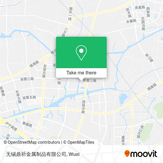 无锡鼎祈金属制品有限公司 map