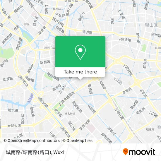 城南路/塘南路(路口) map