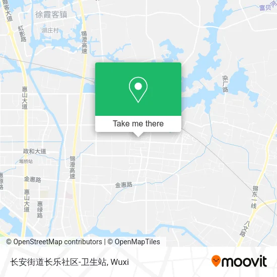 长安街道长乐社区-卫生站 map