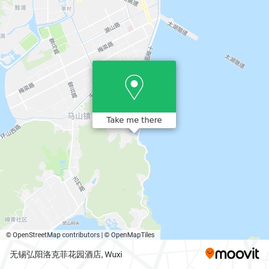 无锡弘阳洛克菲花园酒店 map