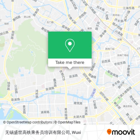 无锡盛世高铁乘务员培训有限公司 map