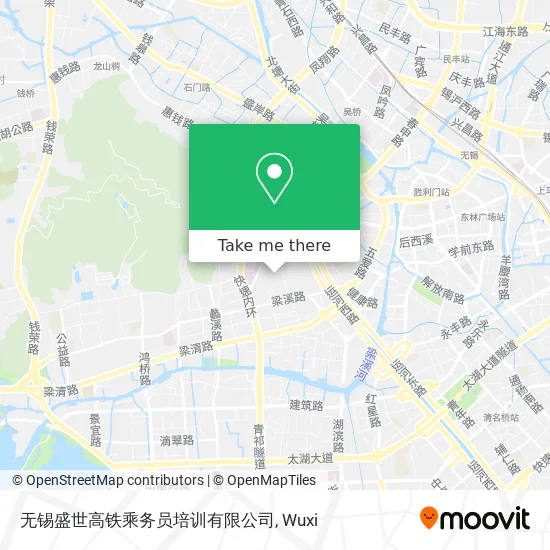 无锡盛世高铁乘务员培训有限公司 map