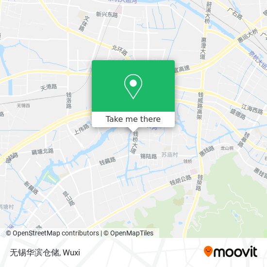 无锡华滨仓储 map