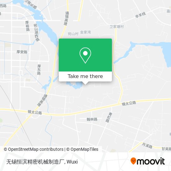 无锡恒滨精密机械制造厂 map
