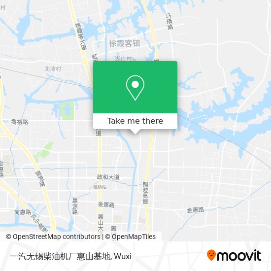 一汽无锡柴油机厂惠山基地 map