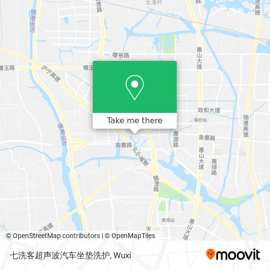 七洗客超声波汽车坐垫洗护 map