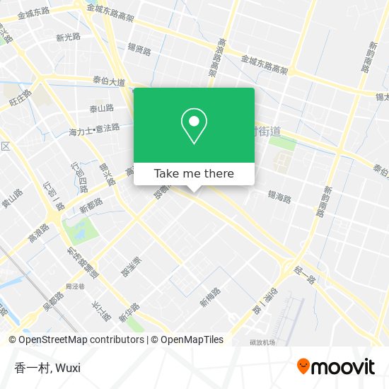 香一村 map