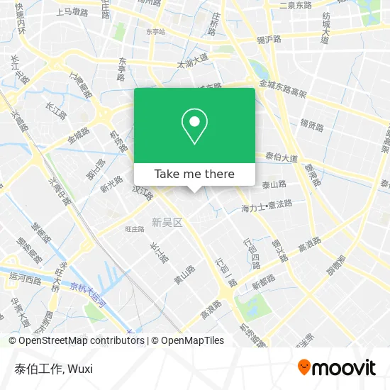 泰伯工作 map