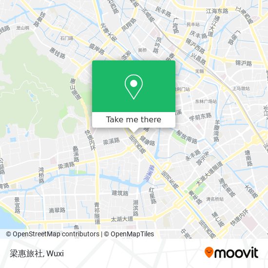 梁惠旅社 map