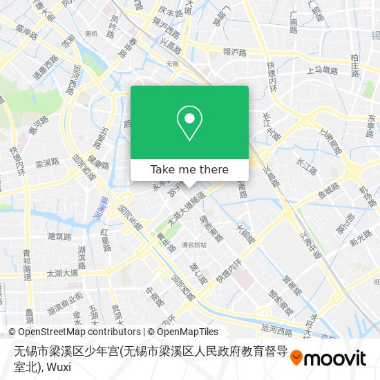 无锡市梁溪区少年宫(无锡市梁溪区人民政府教育督导室北) map