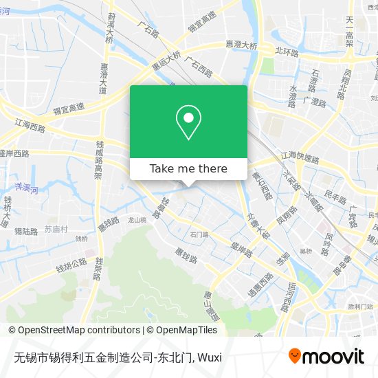 无锡市锡得利五金制造公司-东北门 map