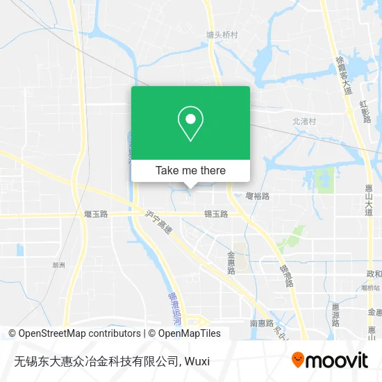 无锡东大惠众冶金科技有限公司 map