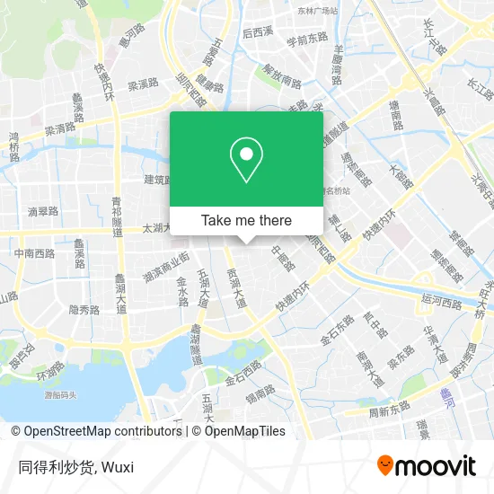 同得利炒货 map