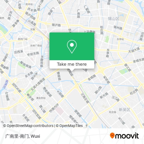 广南里-南门 map