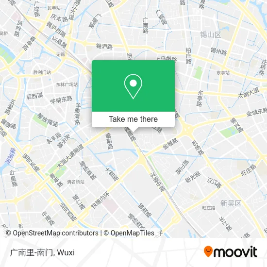 广南里-南门 map
