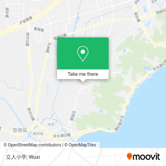 立人小学 map