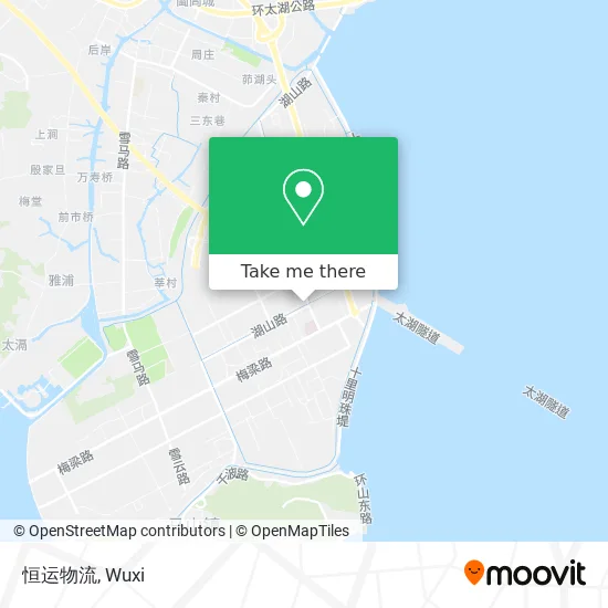 恒运物流 map