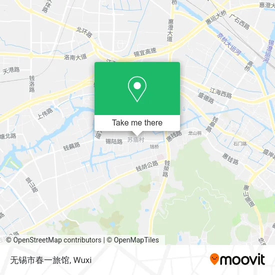 无锡市春一旅馆 map
