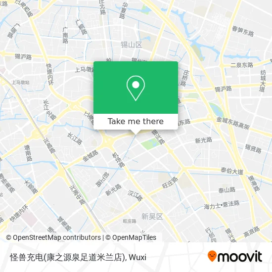怪兽充电(康之源泉足道米兰店) map
