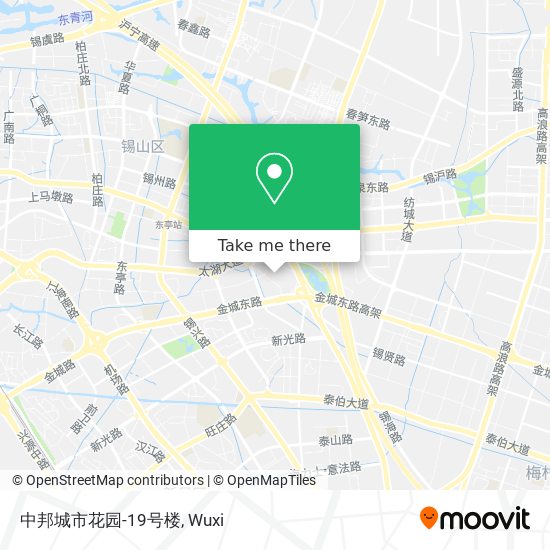 中邦城市花园-19号楼 map