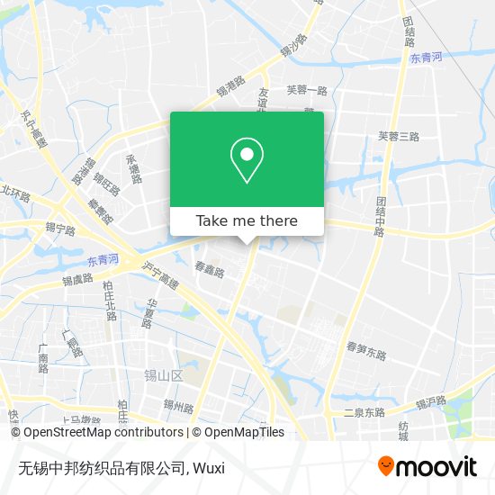 无锡中邦纺织品有限公司 map