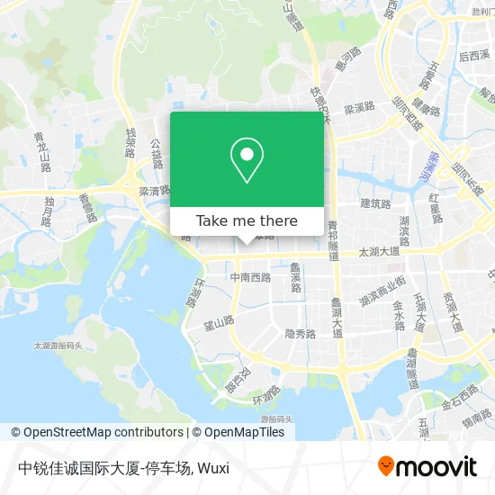 中锐佳诚国际大厦-停车场 map
