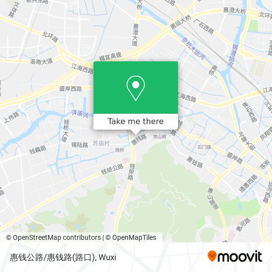 惠钱公路/惠钱路(路口) map