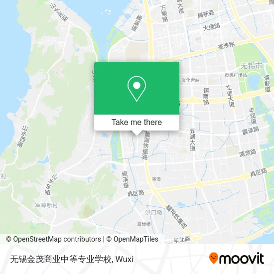 无锡金茂商业中等专业学校 map