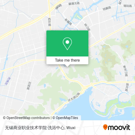 无锡商业职业技术学院-洗浴中心 map