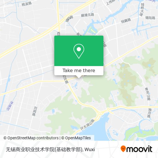 无锡商业职业技术学院(基础教学部) map