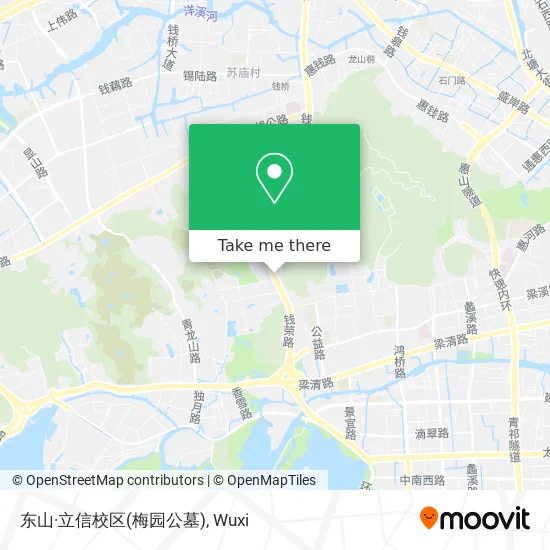 东山·立信校区(梅园公墓) map
