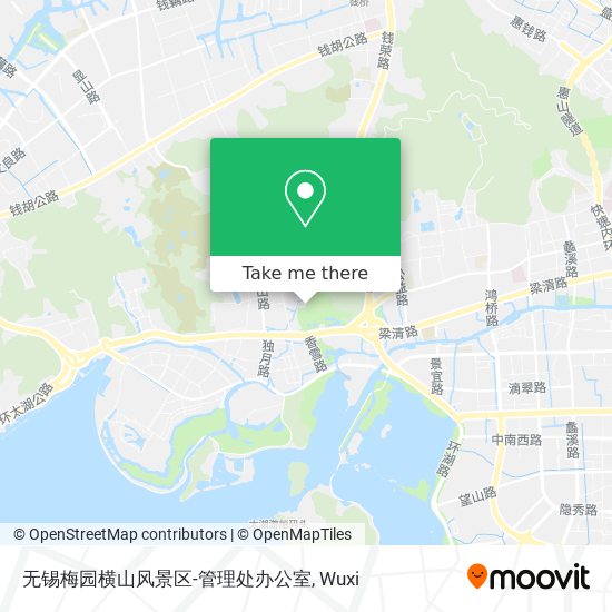 无锡梅园横山风景区-管理处办公室 map