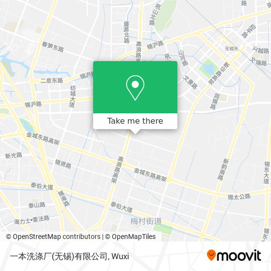一本洗涤厂(无锡)有限公司 map