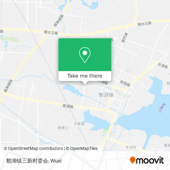 鹅湖镇三新村委会 map