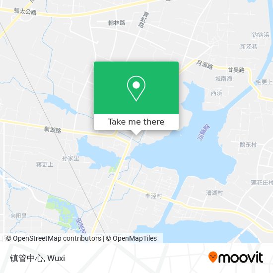 镇管中心 map