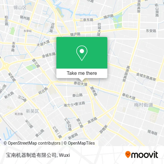 宝南机器制造有限公司 map