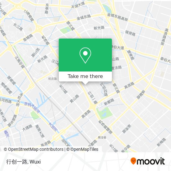 行创一路 map