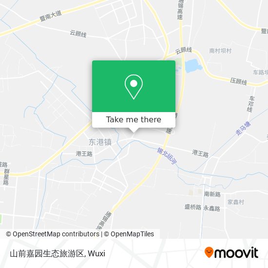 山前嘉园生态旅游区 map