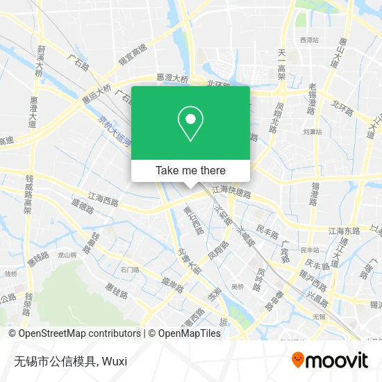 无锡市公信模具 map