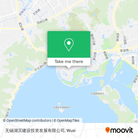 无锡湖滨建设投资发展有限公司 map